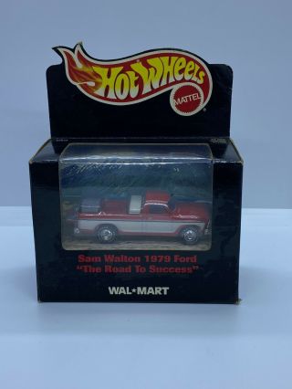 Vintage Hot Wheels Sam Walton 1979 Ford “the Road To Success” Walmart Red/white