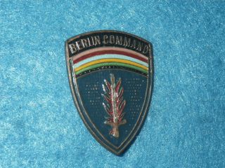 Wwii Occupation Us Army Berlin Command Patch Di - Painted,  Nhm,  German - Made,  Pb
