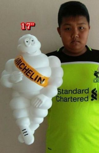 17 " X 1 Light Michelin Man Doll Bibendum Advertise