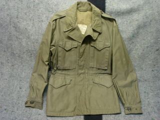 Wwii Us Army M43 Field Jacket,  Dated April 1944,  Not 1911a1,  M28 Thompson,  D - Day