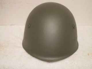 Ww2 Italian M33 Army Helmet With Liner And Chinstrap,
