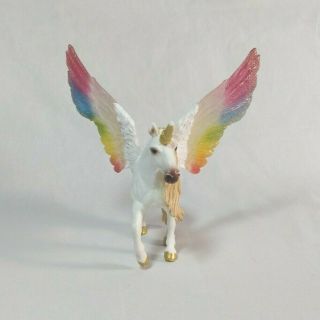 Bayala Schleich 70576 Winged Rainbow Unicorn Figure Alicorn Pegacorn Unipegasus 3