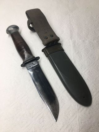 WWII USN MK1 Robeson Shuredge No 20 trench fighting knife 2