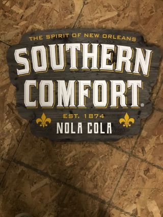 Southern Comfort Spirit Of Orleans Nola Cola Sign