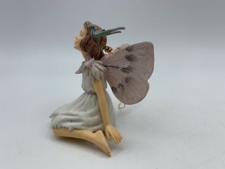 Retired Cicely Mary Barker Flower Fairies Ornament Figurine Stork ' s Bill Fairy 3