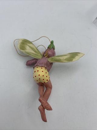 Retired Cicely Mary Barker Flower Fairies Ornament Figurine Fox Glove Fairy 2