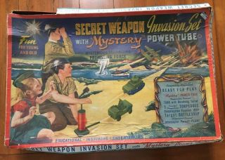 Wwii Homefront Secret Weapon Invasion Set Toy Game Complete
