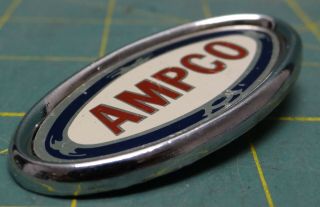 Vintage AMPCO Farm Style Sink Cabinet Emblem Badge Sign 3
