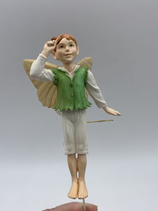 Retired Cicely Mary Barker Flower Fairies Ornament Jack By Hedge Fairy Series V 2