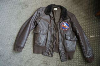 United States Navy Patched Bomber Jacket