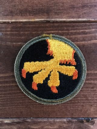 Wwii Army 17th Airborne Division Patch Cut Edges No Glow