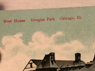 5 Different DOUGLAS PARK Vintage Postcards,  Chicago,  Illinois 5