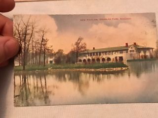 5 Different DOUGLAS PARK Vintage Postcards,  Chicago,  Illinois 6