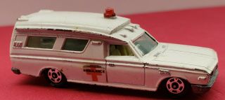 Vintage 1975 Tomica Tomy Japan Diecast Toyota Ambulance 40