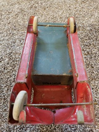 Vintage toys 1940 ' s and 1950 ' s.  Old Delivery Truck - Rough 3
