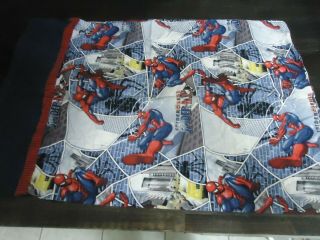 Vintage Spider Man Pillow Case - Comic - Spider Sense - Bedding