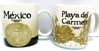 Starbucks You Are Here Playa Del Carmen Mexico Coffee Mugs