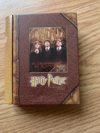 Harry Potter And The Sorcerer’s Stone 2001 Playing Cards In Book Shaped Tin