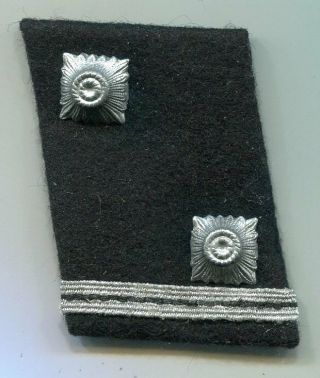 German World War Ii Waffen Elite Sturmscharfuhrer Rank Em Collar Tab