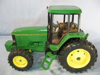 Vintage Ertl John Deere 7600 Toy Tractor Diecast 1/16 Mfwd