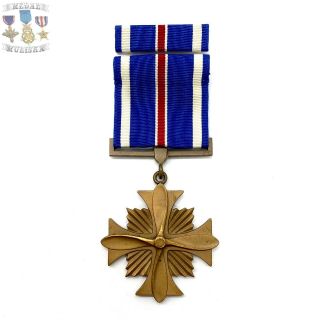 Ww2 Marine Corps Distinguished Flying Cross Medal Slot Brooch Ribbon Bar Us