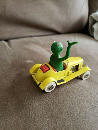 Vintage Corgi Die Cast Kermit the Frog Car 1979 2