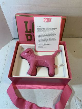 Victoria ' s Secret Rare Pink Billion Dollar Dog limited edition 2