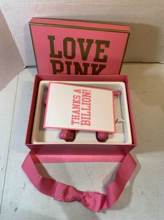 Victoria ' s Secret Rare Pink Billion Dollar Dog limited edition 3