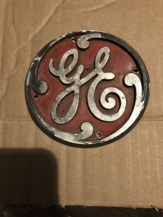 Vintage General Electric Ge Badge Emblem