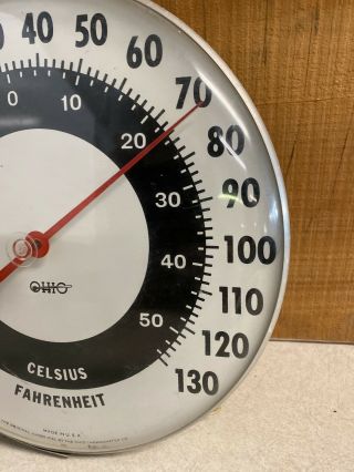 Vintage Ohio Thermometer Co.  12 