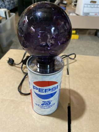 Vintage Pepsi Cola Can Light Lamp Retro Pepsi Cola Decor 75th