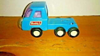 Vintage Buddy L Truck.  Car Carrier (cab Only) Blue 5 Inch 1960 