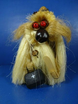 Ken Arensbak Hand Made Troll Doctor 5 Arts Studio 8 " W Tag Usa Incomplete