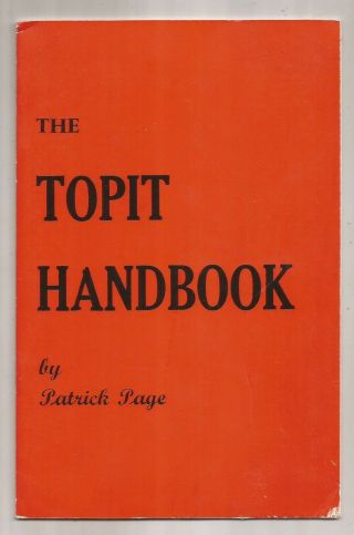 The Topit Handbook By Patrick Page