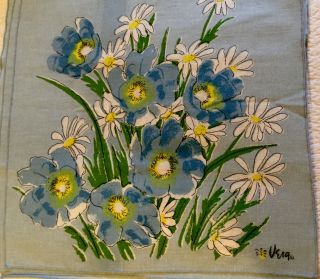 Vintage Mcm Vera Neumann Cloth Napkins Set Of 6