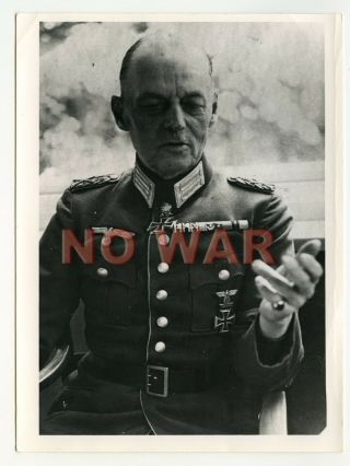 Wwii War Photo German Field Marshal Gerd Von Rundstedt Pow Captured