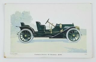 Chalmers Detroit 30 Roadster Stand Up Model Comparison Card