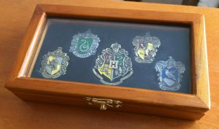 Harry Potter Hogwarts House Pin Badges In Presentation Box