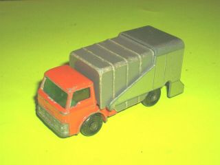 ⭐ Vintage Lesney Matchbox No.  7 Ford Refuse Garbage Truck - Made In England