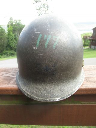 U.  S.  Helmet,  With Liner And Chin Strap