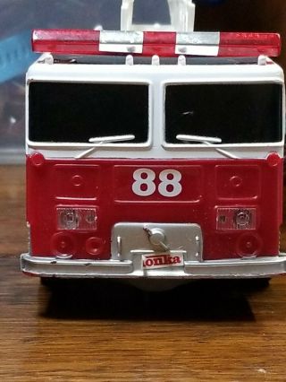 Tonka,  88 Fire Rescue Engine Truck With Lights And Sound By Funrise Inc.  1992