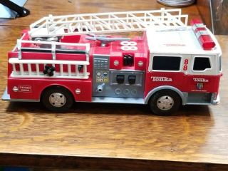 Tonka,  88 Fire Rescue Engine Truck With Lights And Sound by Funrise Inc.  1992 2