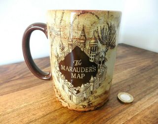 The Marauders Map Harry Potter Studio Tour Tankard.  Large Mug.  Warner Brothers