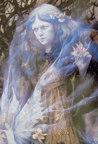 Brian Froud " Twilight - From The Realms Of Faerie " Print Dark Crystal 21x33