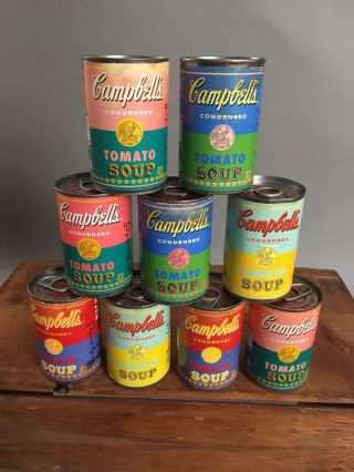 9 Nine Andy Warhol 50th Anniversary Campbell 