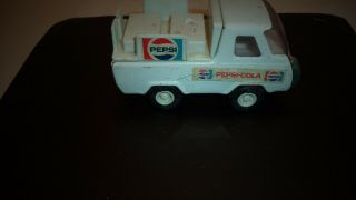 Vintage Buddy L Metal Pepsi Cola Delivery Truck 4 3/4 " Long