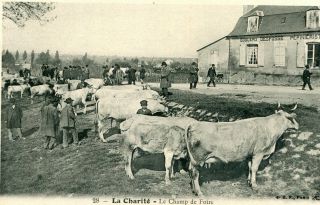 Carte La Charite Sur Loire Le Champ De Foire