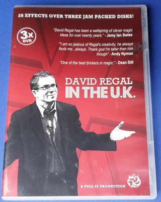 David Regal In The Uk - 3 Dvd Set By David Regal - Dvd