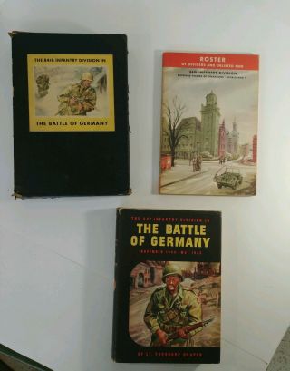 84th Infantry Division Battle Germany Ww Ii Box Set With Roster Of Men
