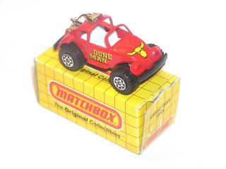 Vintage Matchbox Toy Car 49 Sand Digger Vw Bug Dune Man Red Light Special